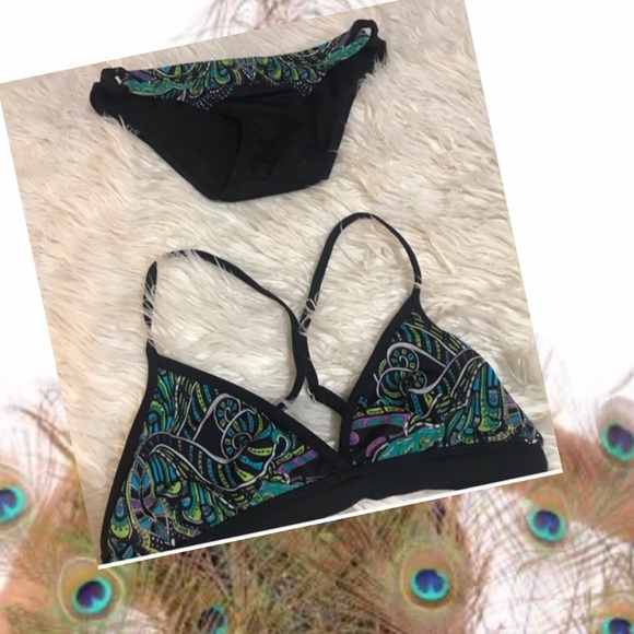 Athleta Other - Athleta 2 Pc. Peacock Bikini